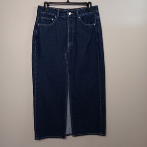 H&M Jean skirt with front slit